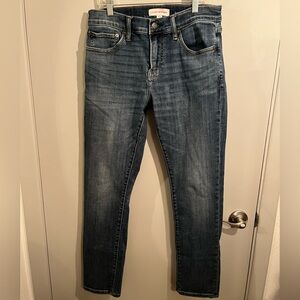 Lucky Brand Men's Dark Blue Slim Straight Jeans